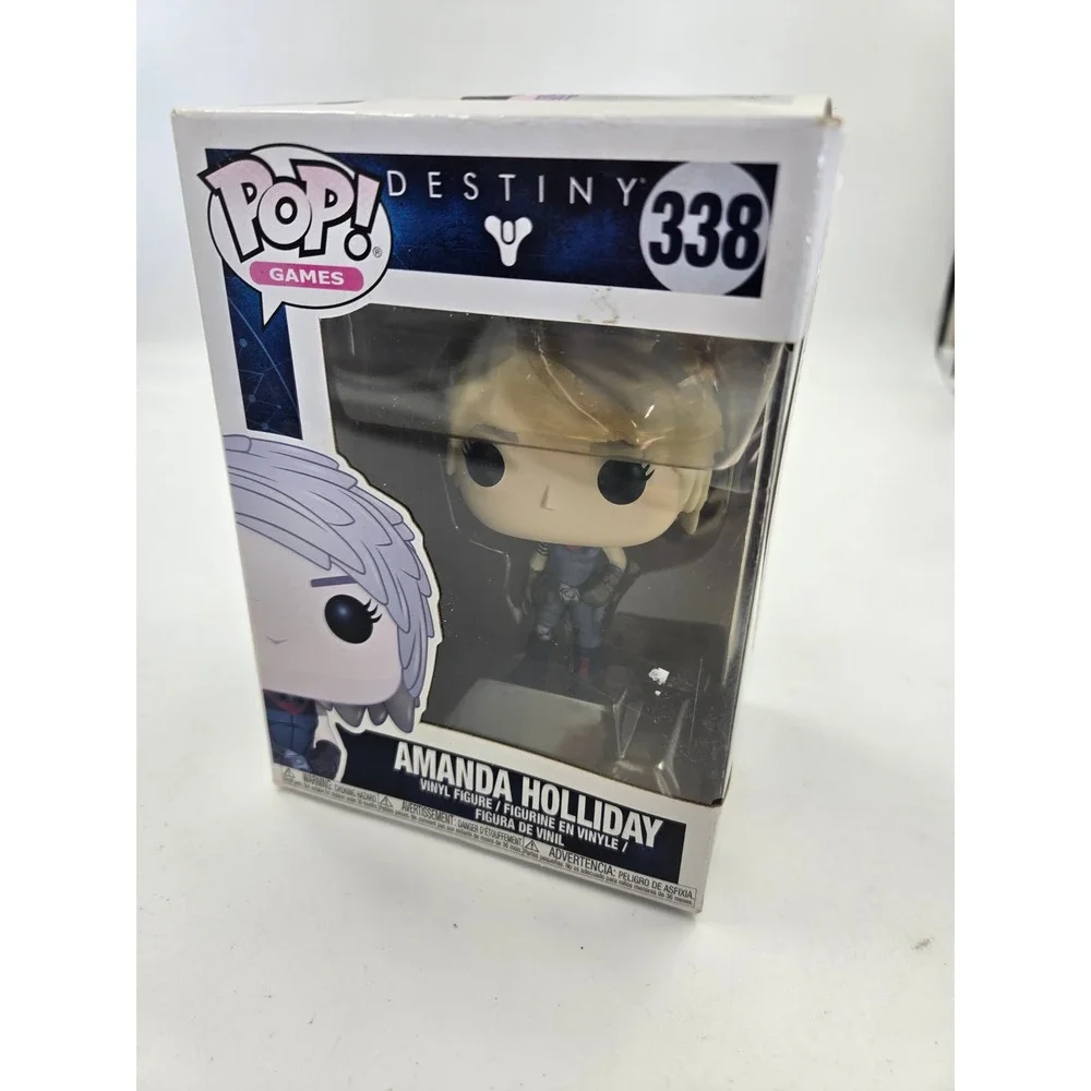 Funko Pop Games Destiny Amanda Holliday 338 Vinyl Figure Bungie Collectible - Picture 1 of 5